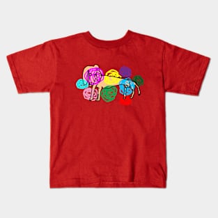 Dog Flower Kids T-Shirt